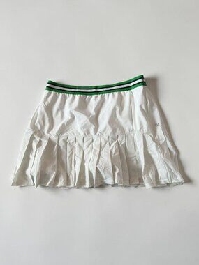 IVL COLLECTIVE White Green Active Tennis Skort Size 14 NEW NWT